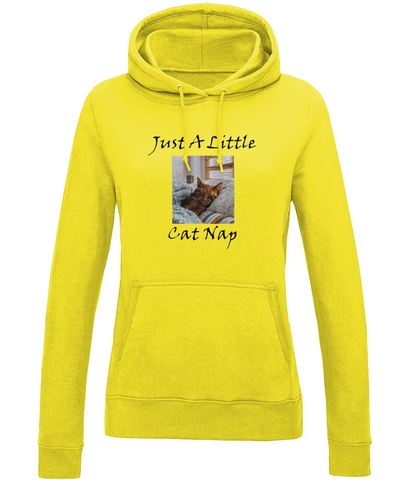 Women's Just A Little Cat Nap Hoodie