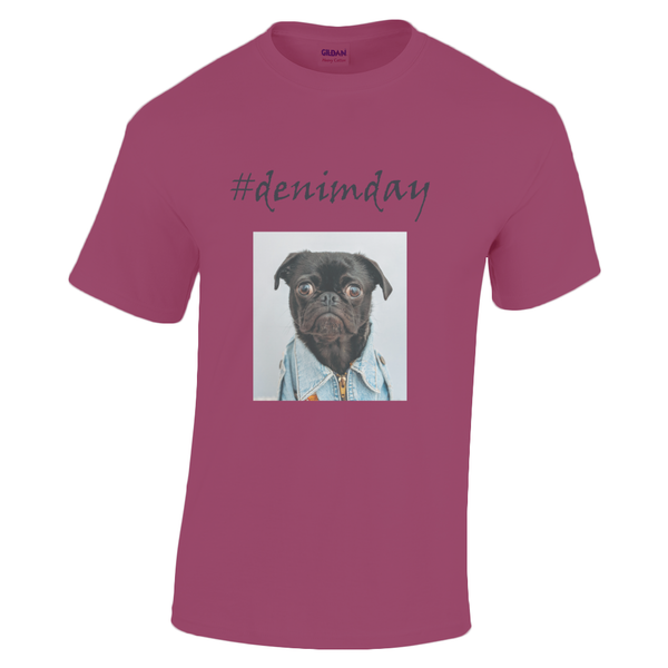 Cardinal Red #denimday T-Shirt