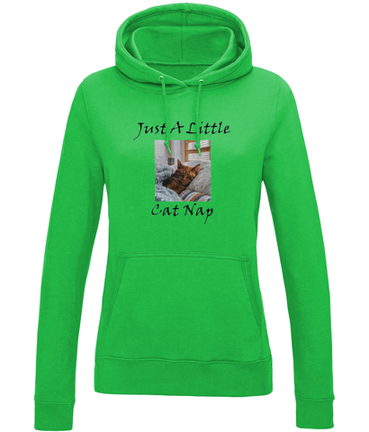 Women's Just A Little Cat Nap Hoodie