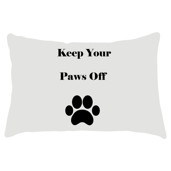 Keep Your Paws Off Lumbar Cushions
