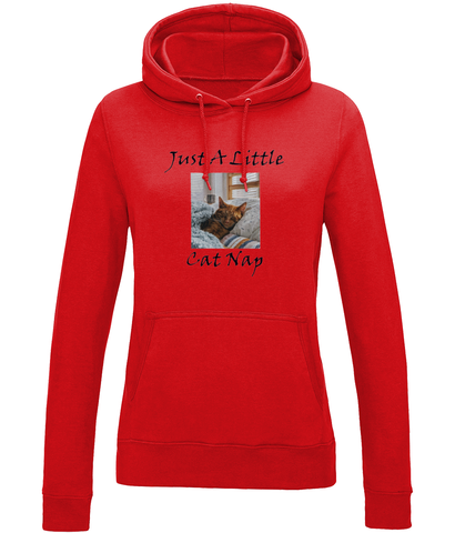 Women's Just A Little Cat Nap Hoodie